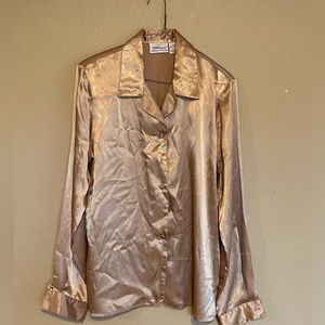 Worthington Women’s Blouse Gold